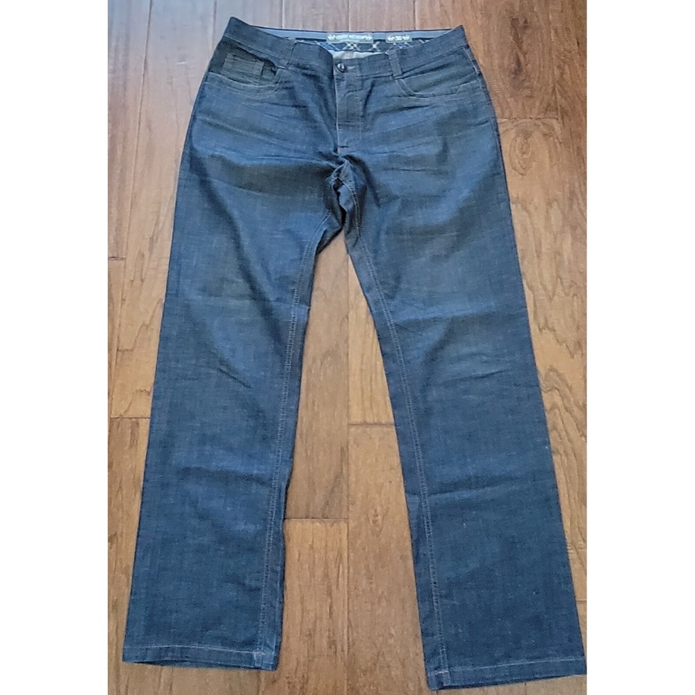 Enzo Men's Size 36X32 Boot Cut Fit Medium Wash‎ Blue Denim Jeans See Desc